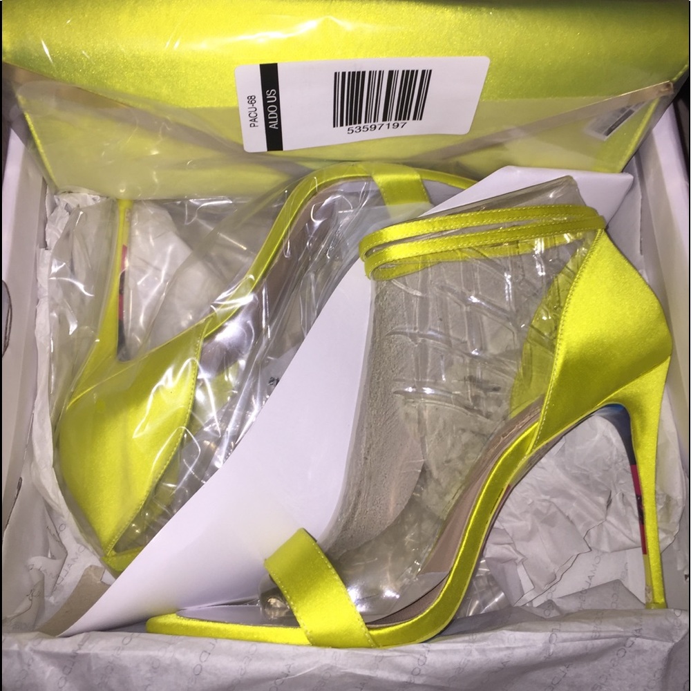 Aldo Sandy Heels + Clutch